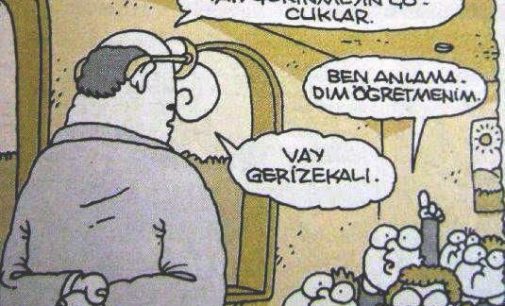 ÖĞRETMENLER GÜNÜNDE KENDİMİ İHBAR EDİYORUM