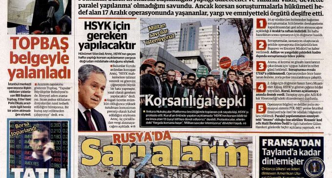 CÜMBÜR ‘CEMAAT’ TEMİZLİK OPERASYONU