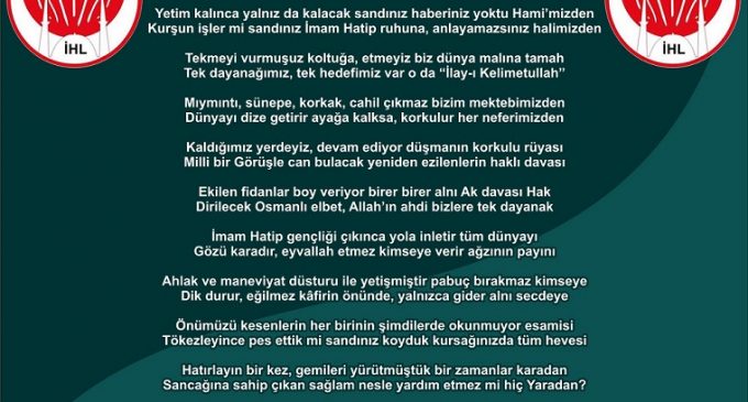 İMAM HATİP RUHU YENİDEN